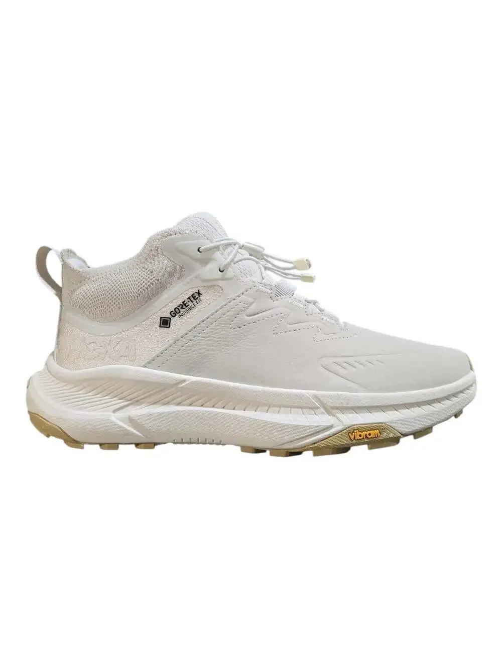 HOKA Transport Chukka GTX Sneakers in Oat Milk/Alabaster Women's Size 9.5